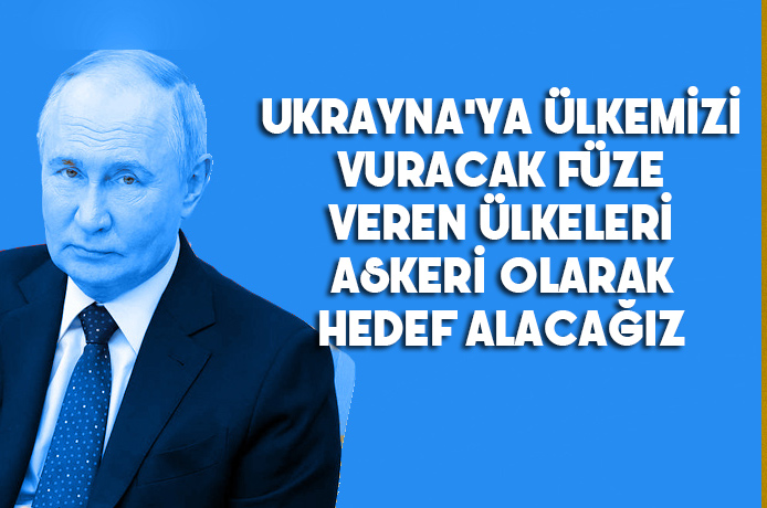 Putin masaya yumruğu vurdu.. Ukrayna'ya topraklarımızı vuracak füze veren ülkeleri askeri olarak vuracağız