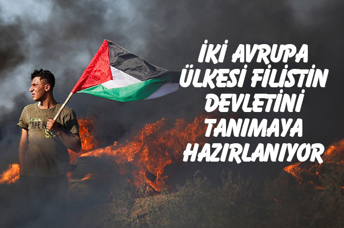İki Avrupa ülkesi Filistin devletini tanımaya hazırlanıyor